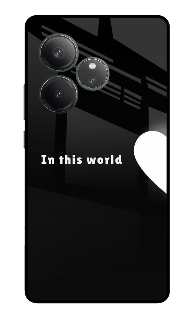 This World Realme GT 6 Glass Case
