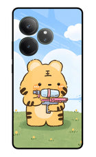 Tiger Treat Realme GT 6 Glass Case
