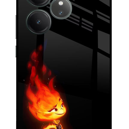 Ember Flame Realme GT 6 Glass Case