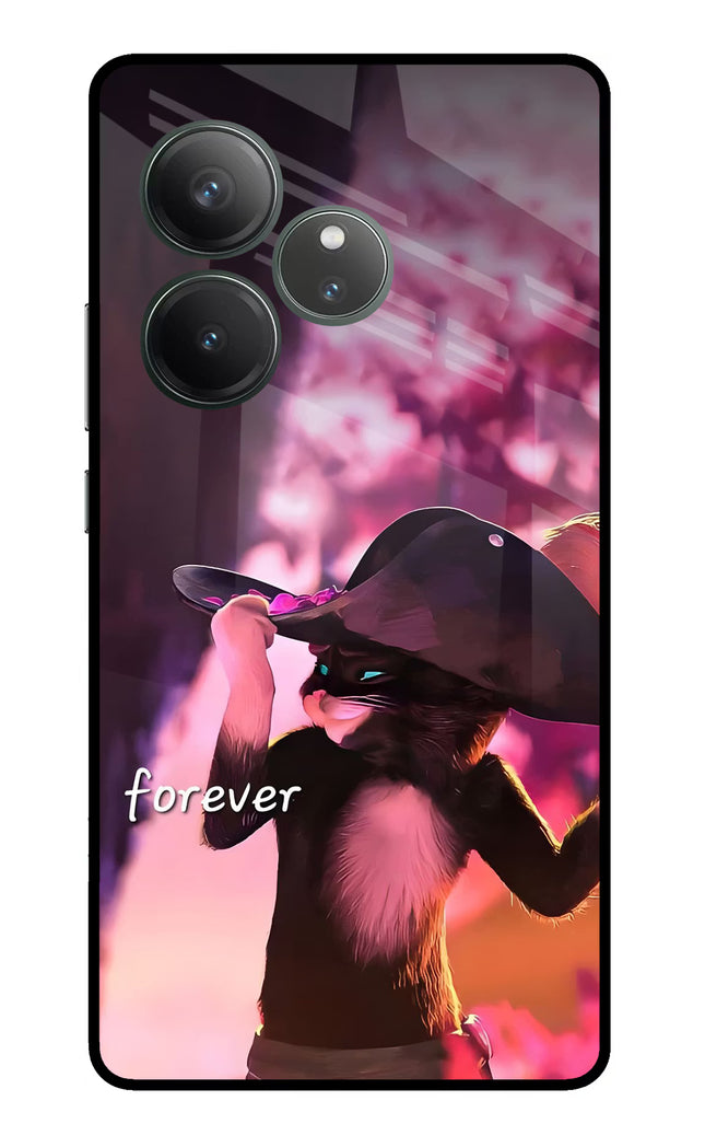 Forever Cat Realme GT 6 Glass Case