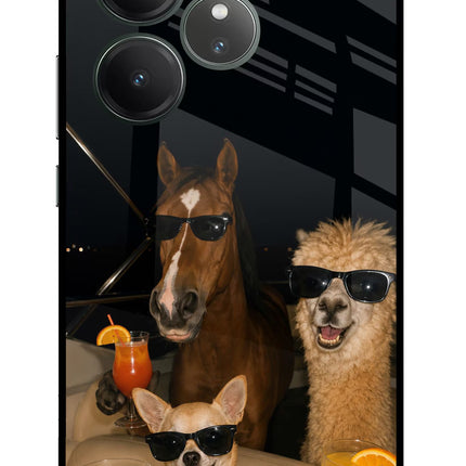Party Squad Realme GT 6 Glass Case