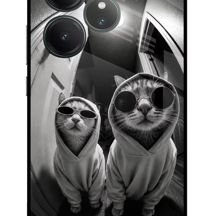 Hood Cats Realme GT 6 Glass Case