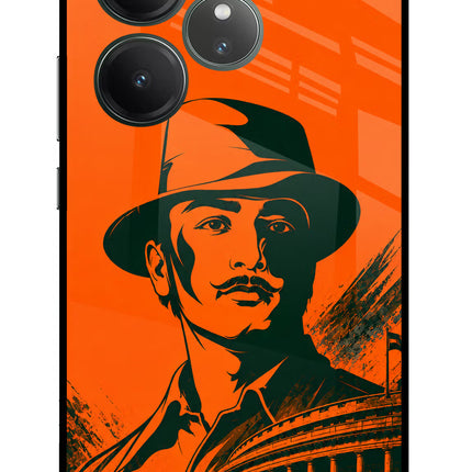 Bhagat Singh Legacy Realme GT 6 Glass Case Back Cover by Casekaro