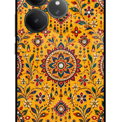Sunlit Aura Realme GT 6 Glass Case