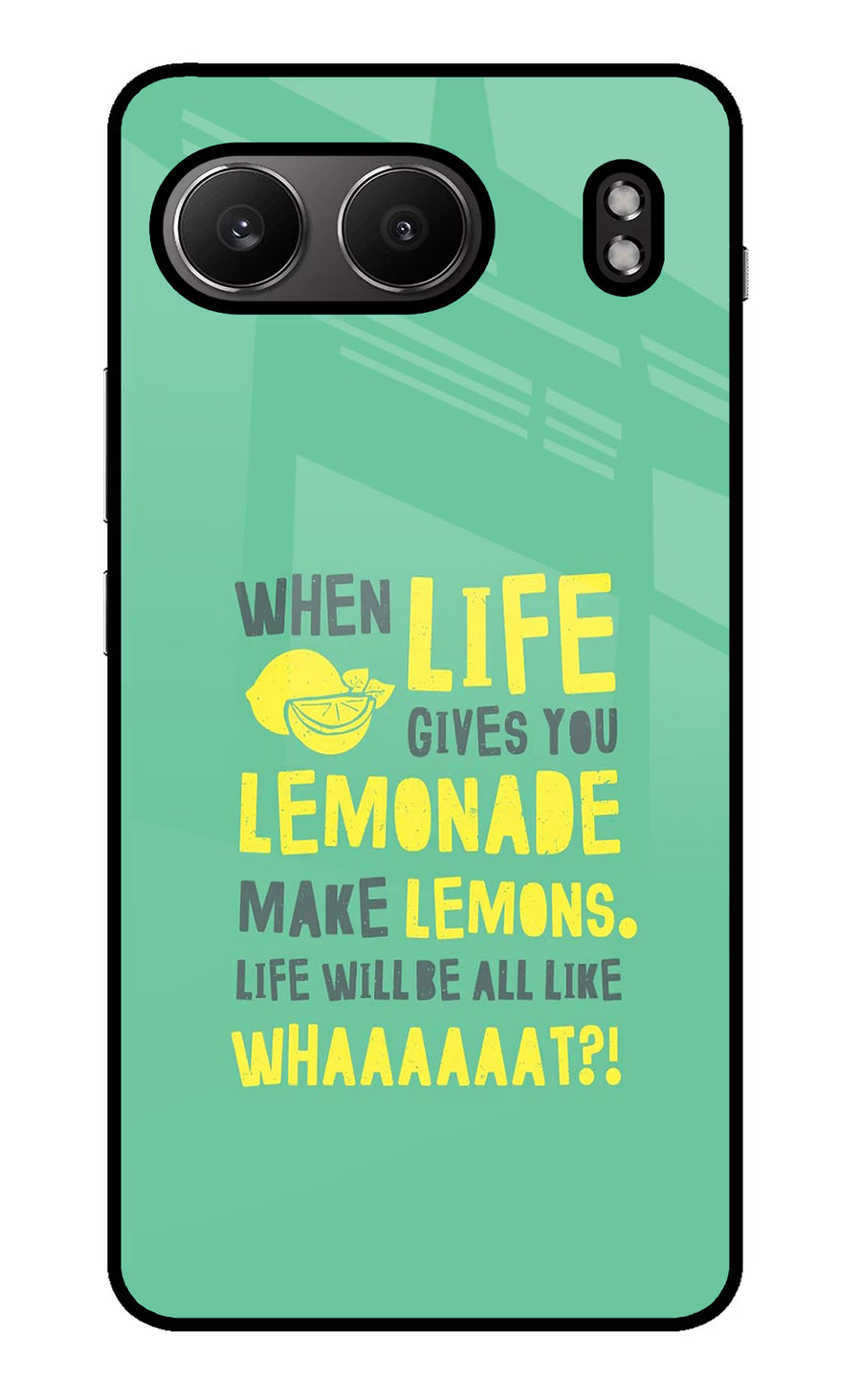 Quote OnePlus Nord 4 Back Cover, Glass case