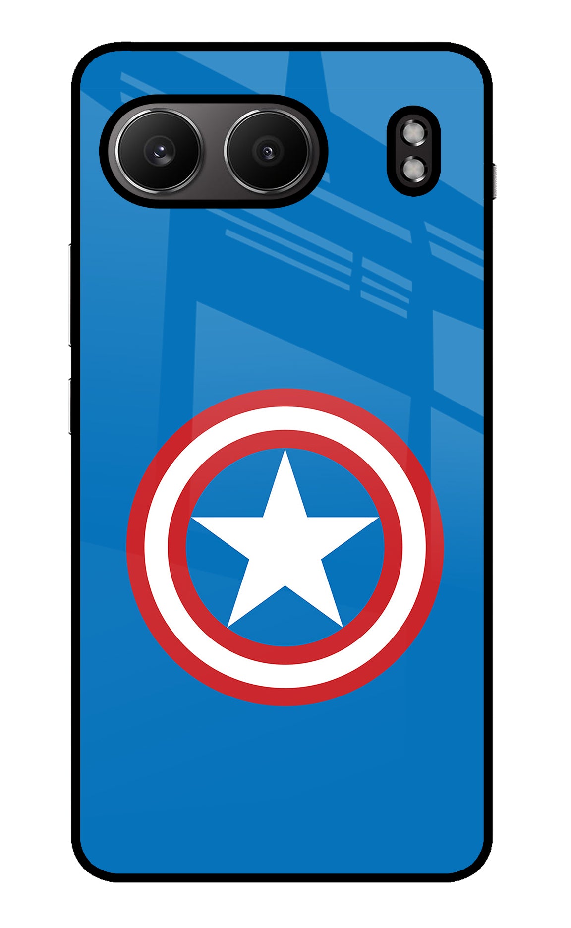 Captain America Logo OnePlus Nord 4 Glass Case