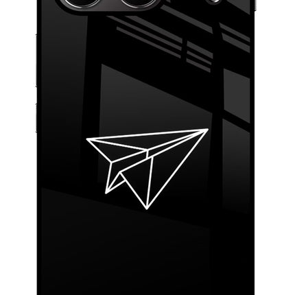 Paper Plane White OnePlus Nord 4 Glass Case