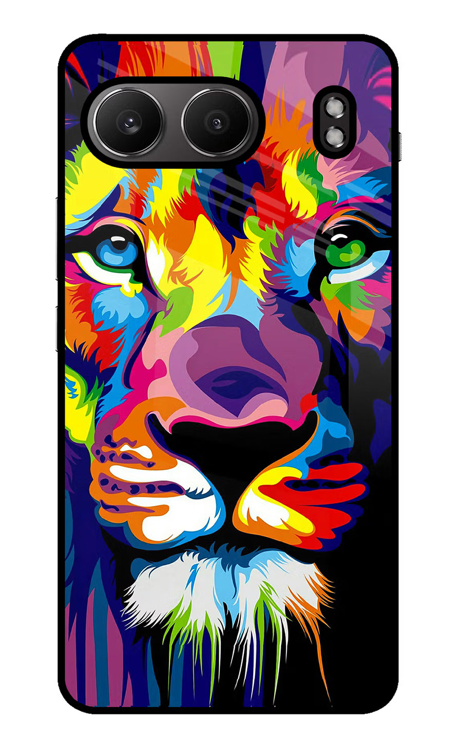 Lion OnePlus Nord 4 Back Cover, Glass case