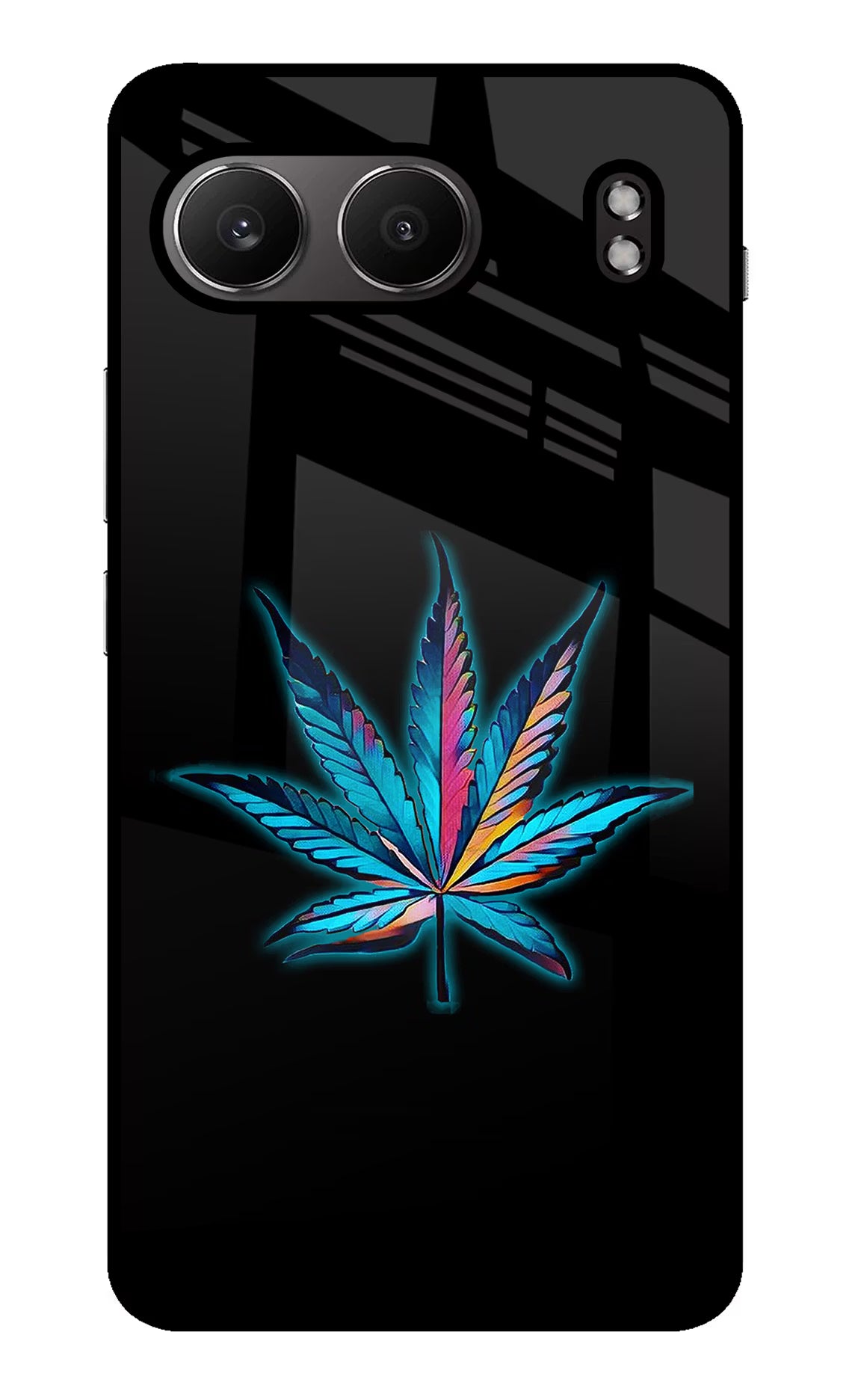 Weed OnePlus Nord 4 Glass Case Back Cover by Casekaro