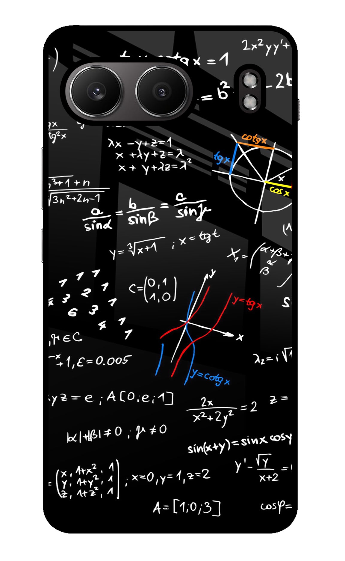 Mathematics Formula OnePlus Nord 4 Back Cover