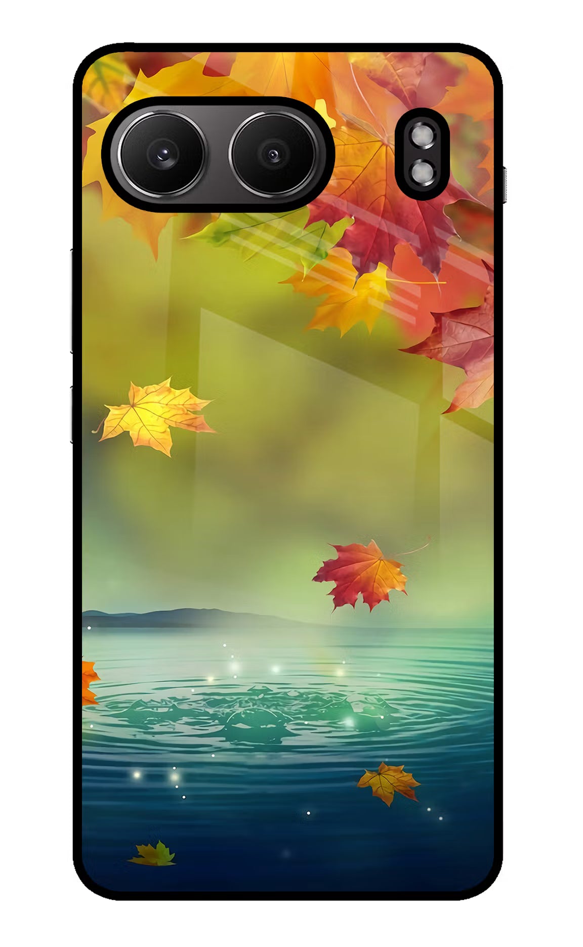 Flowers OnePlus Nord 4 Glass Case Back Cover by Casekaro