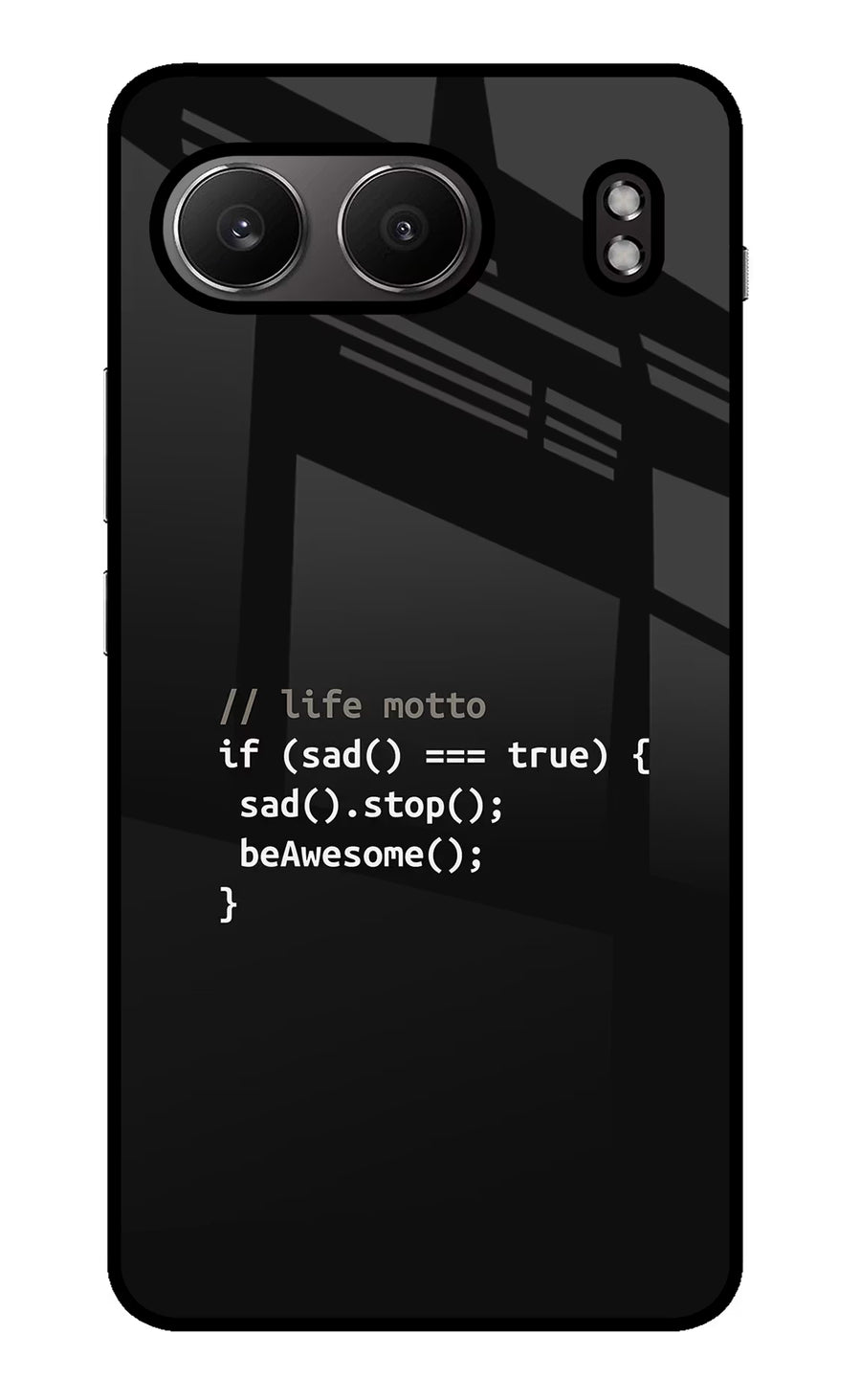 Life Motto Code OnePlus Nord 4 Back Cover, Glass case