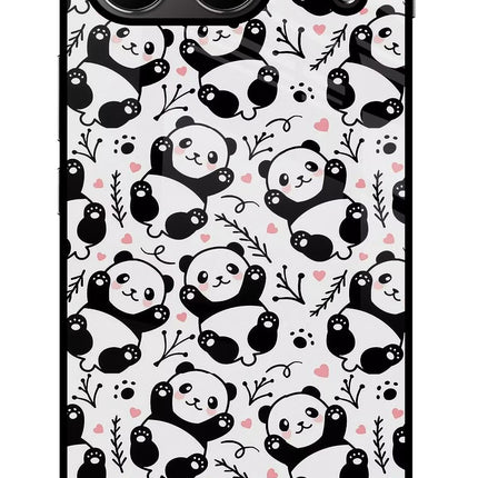 Cute Panda OnePlus Nord 4 Glass Case