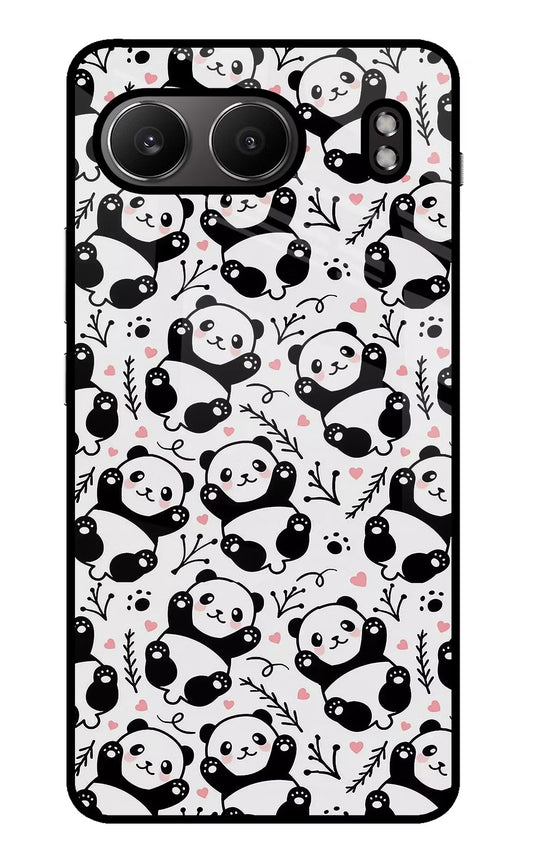 Cute Panda OnePlus Nord 4 Glass Case