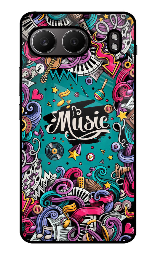 Music Graffiti OnePlus Nord 4 Glass Case