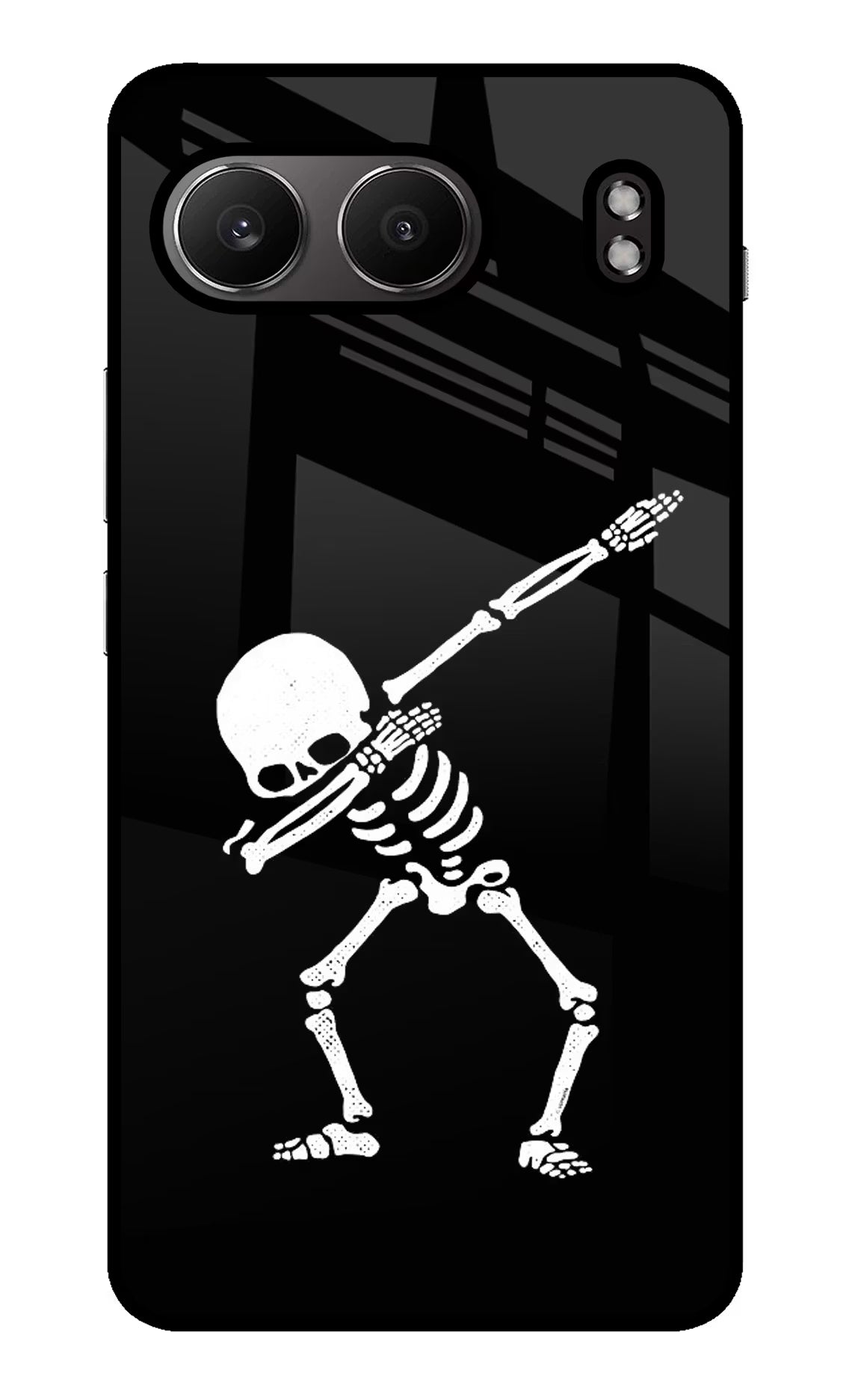 Dabbing Skeleton Art OnePlus Nord 4 Glass Case