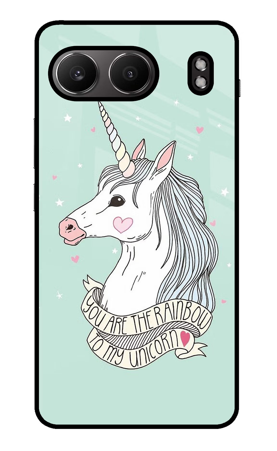 Unicorn Wallpaper OnePlus Nord 4 Glass Case Back Cover by Casekaro