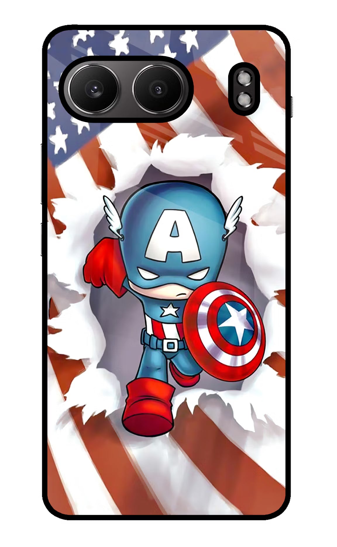 Captain America OnePlus Nord 4 Glass Case