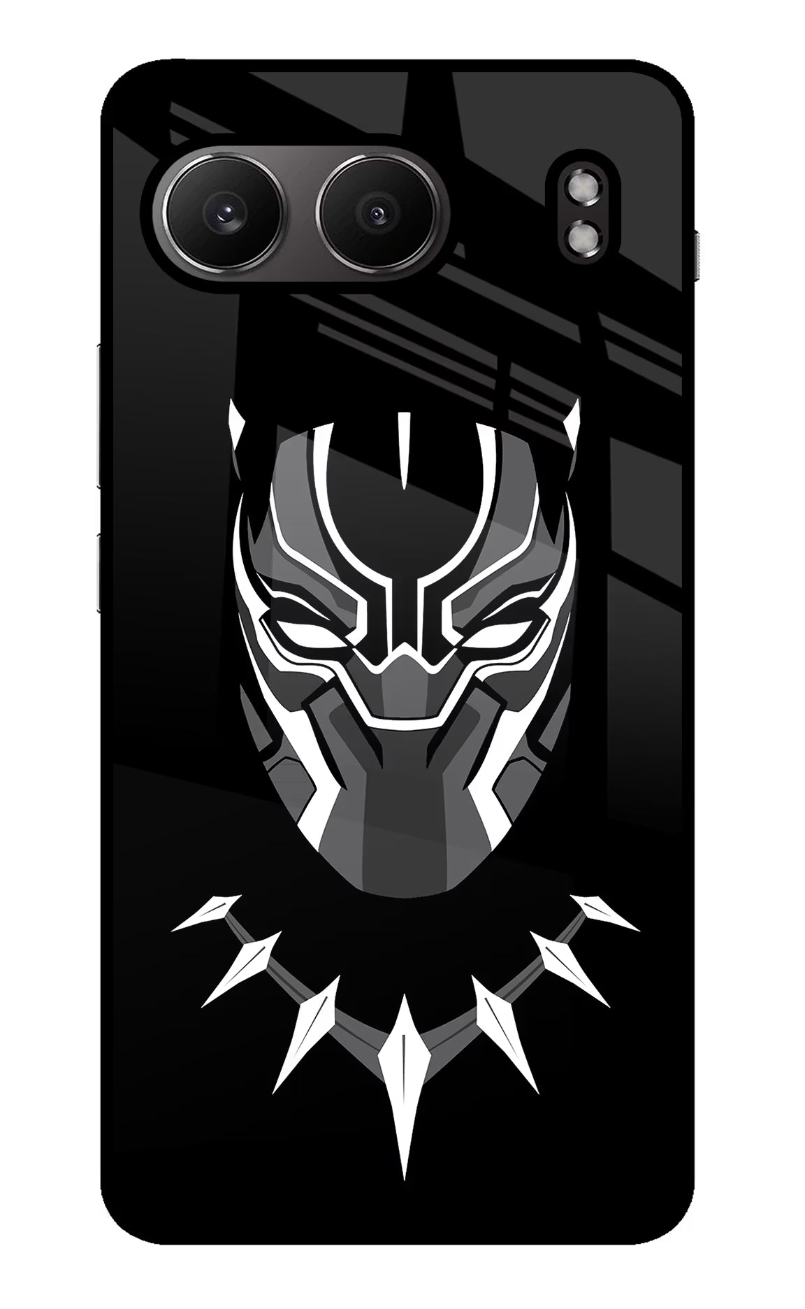 Black Panther OnePlus Nord 4 Glass Case Back Cover by Casekaro