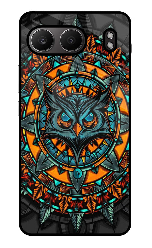 Angry Owl Art OnePlus Nord 4 Glass Case