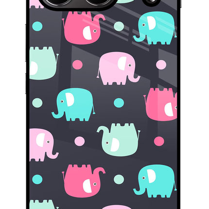 Elephants OnePlus Nord 4 Glass Case