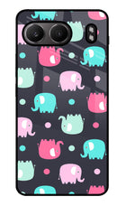 Elephants OnePlus Nord 4 Glass Case