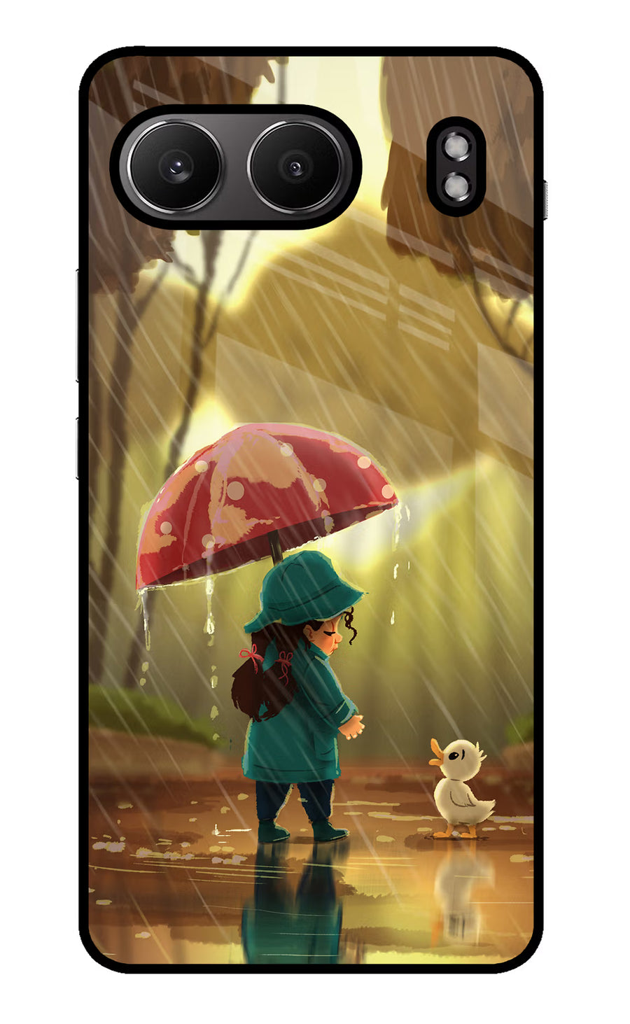 Rainy Day OnePlus Nord 4 Back Cover, Glass case