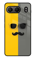 Sunglasses with Mustache OnePlus Nord 4 Glass Case