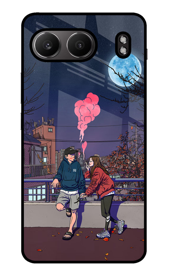 Chilling Couple OnePlus Nord 4 Glass Case