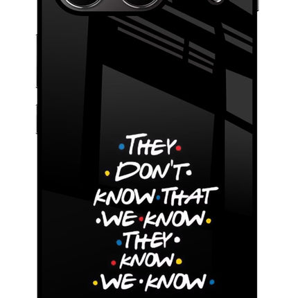 FRIENDS Dialogue OnePlus Nord 4 Glass Case Back Cover by Casekaro
