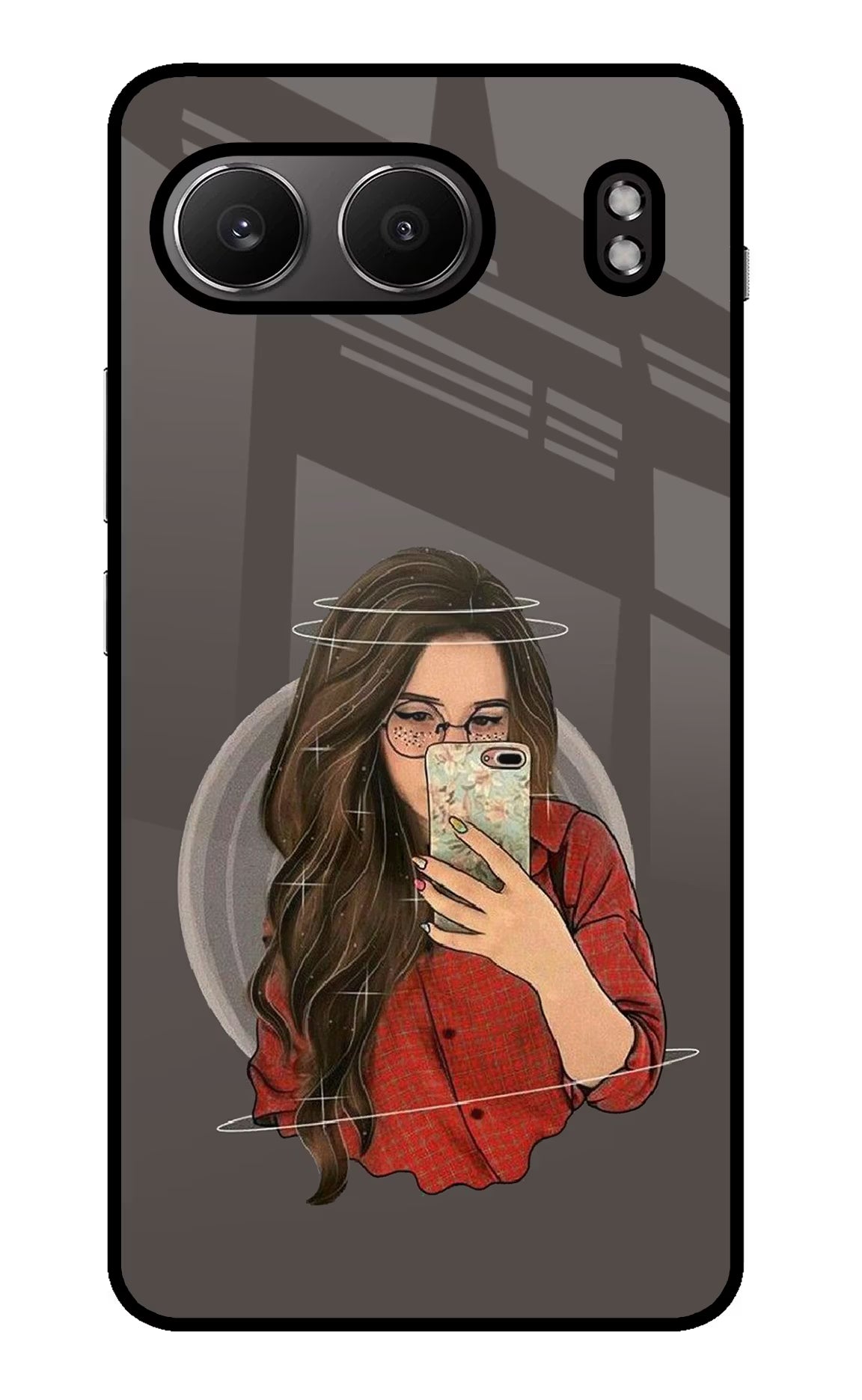 Selfie Queen OnePlus Nord 4 Glass Case Back Cover by Casekaro