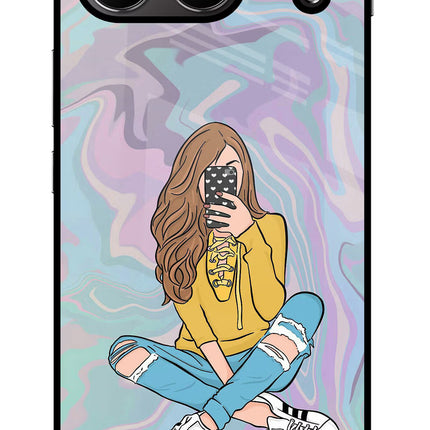 Selfie Girl OnePlus Nord 4 Glass Case