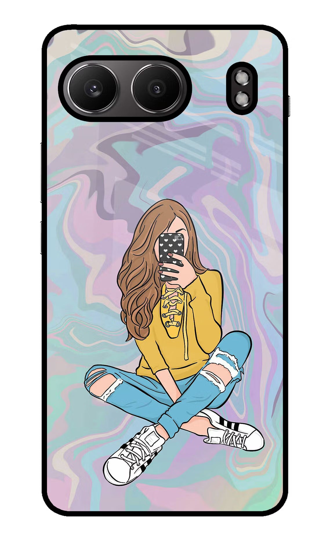 Selfie Girl OnePlus Nord 4 Glass Case