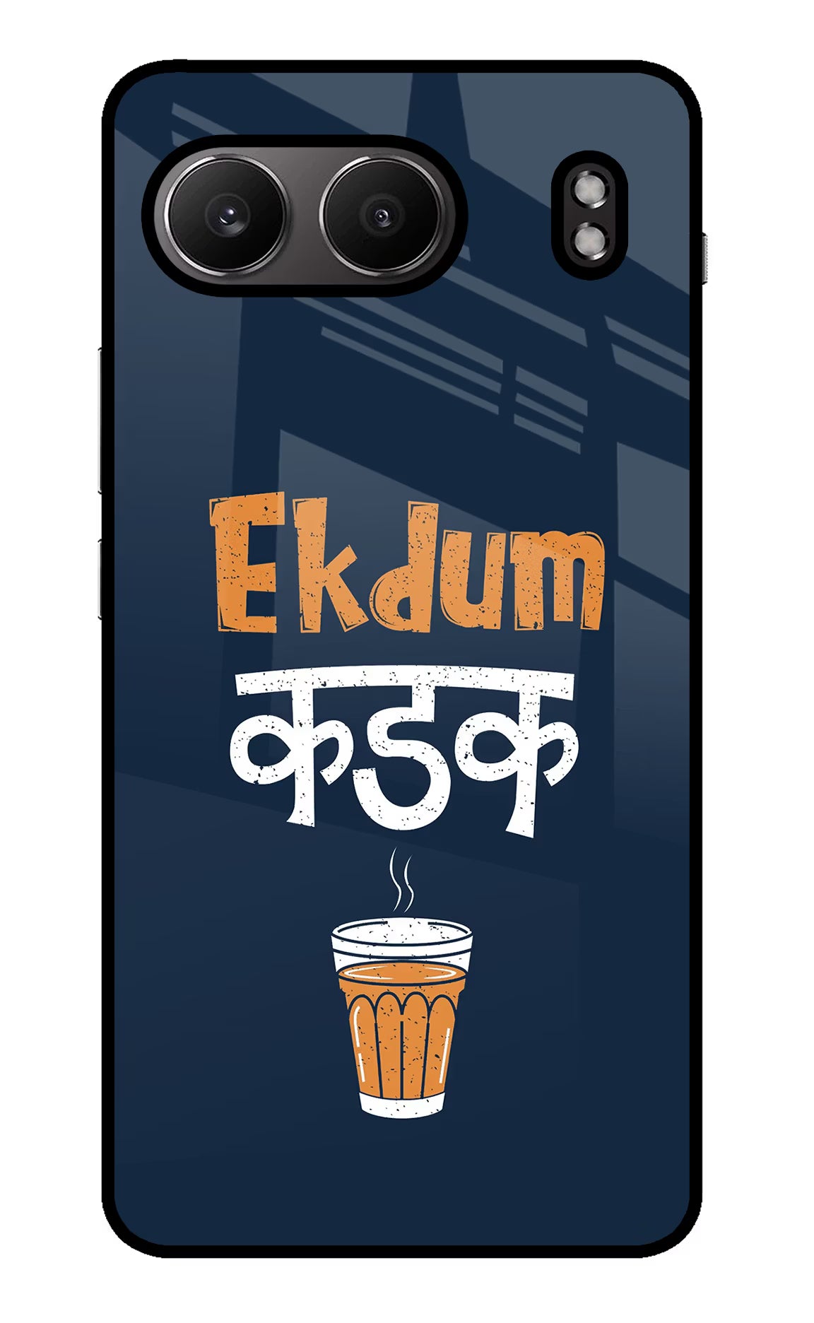 Ekdum Kadak Chai OnePlus Nord 4 Glass Case Back Cover by Casekaro