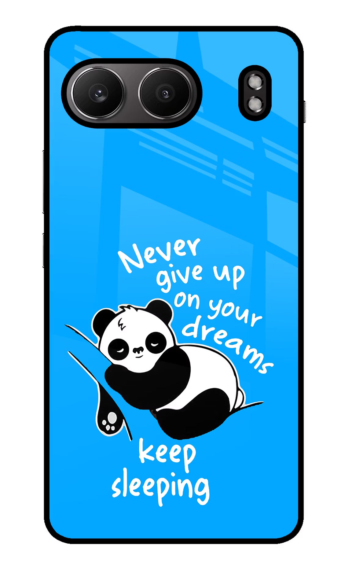 Keep Sleeping OnePlus Nord 4 Glass Case Back Cover by Casekaro