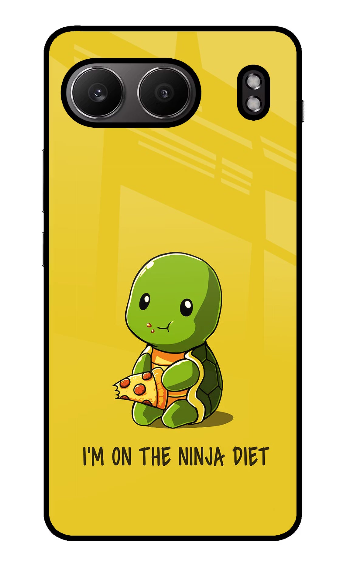 I'm on Ninja Diet OnePlus Nord 4 Glass Case Back Cover by Casekaro
