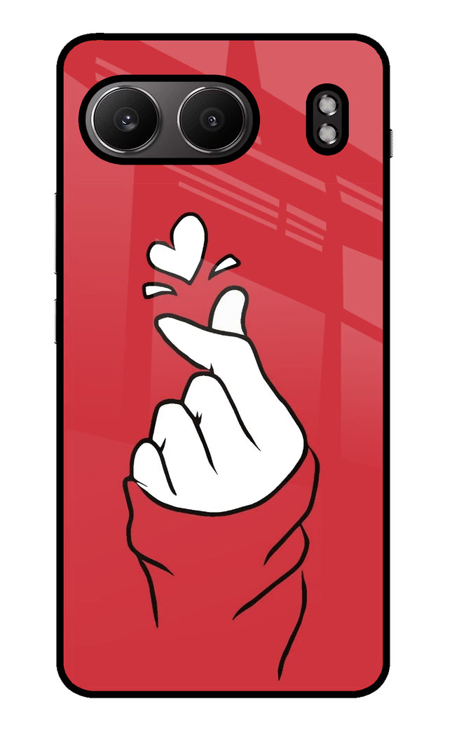 Korean Love Sign OnePlus Nord 4 Glass Case