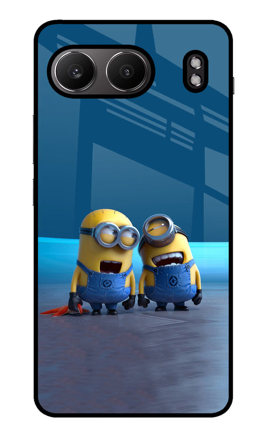 Minion Laughing OnePlus Nord 4 Glass Case