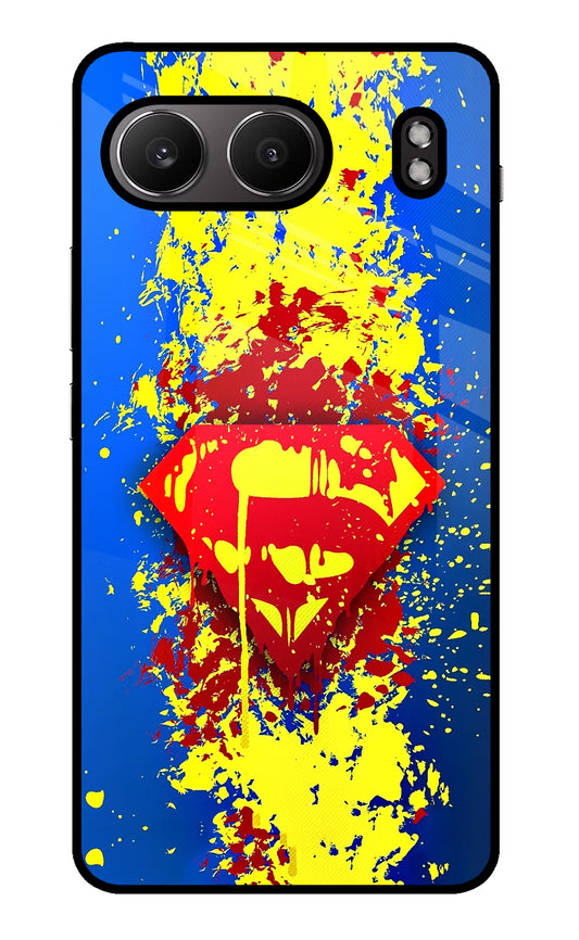 Superman logo OnePlus Nord 4 Glass Case