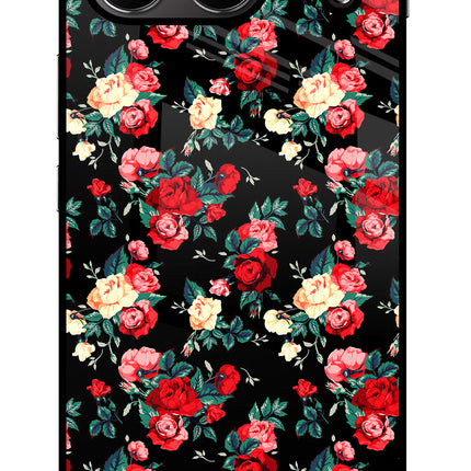 Rose Pattern OnePlus Nord 4 Glass Case