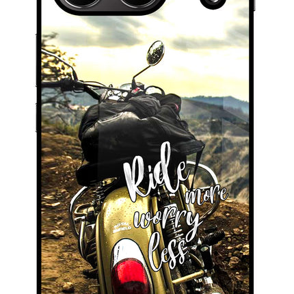 Ride More Worry Less OnePlus Nord 4 Glass Case