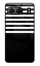 Black and White Print OnePlus Nord 4 Glass Case