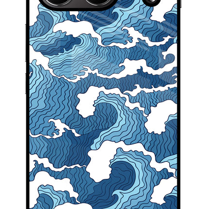 Blue Waves OnePlus Nord 4 Glass Case