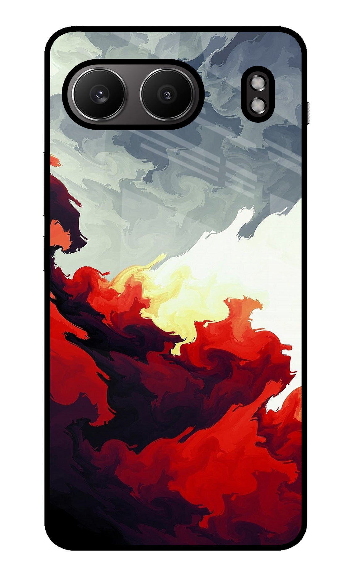 Fire Cloud OnePlus Nord 4 Glass Case