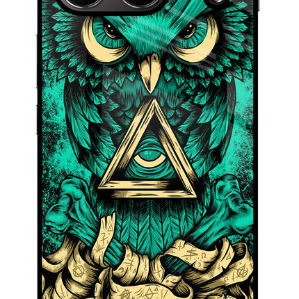Green Owl OnePlus Nord 4 Glass Case