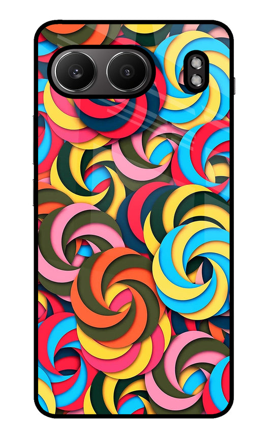 Spiral Pattern OnePlus Nord 4 Glass Case