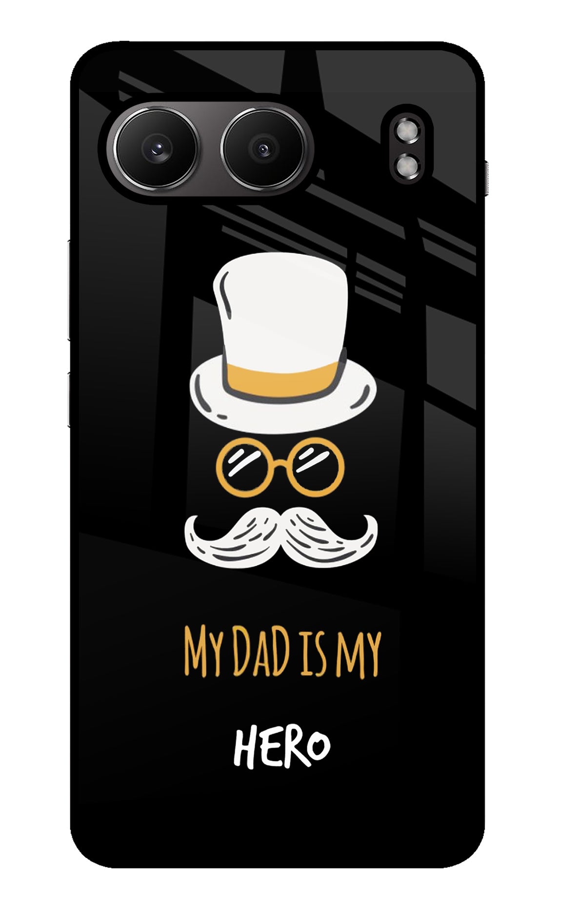 My Dad Is My Hero OnePlus Nord 4 Glass Case