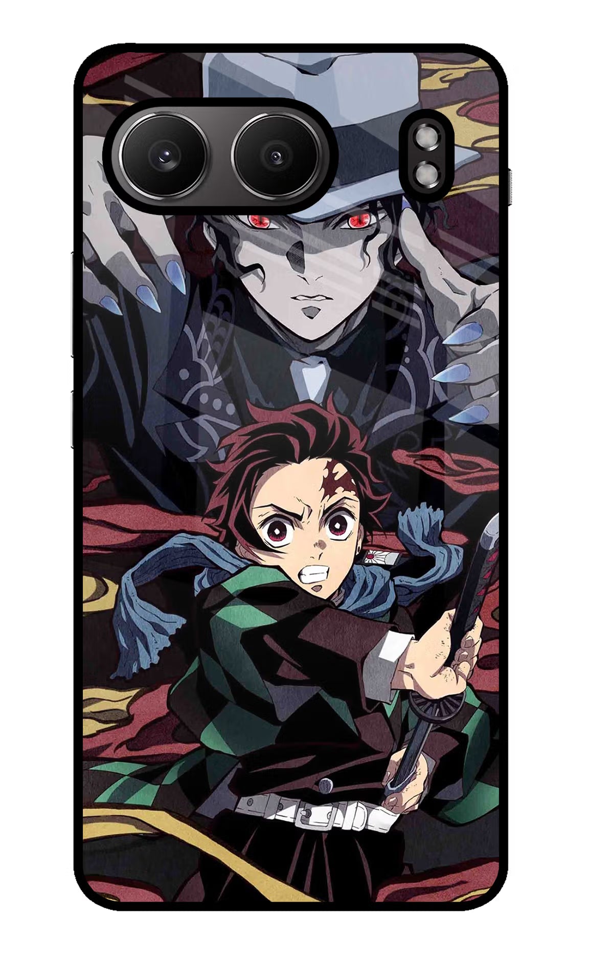 Demon Slayer OnePlus Nord 4 Glass Case Back Cover by Casekaro