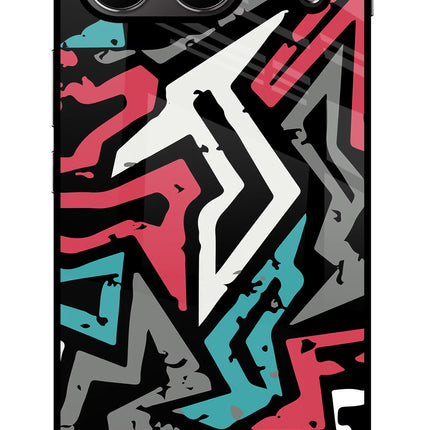 Geometric Graffiti OnePlus Nord 4 Glass Case