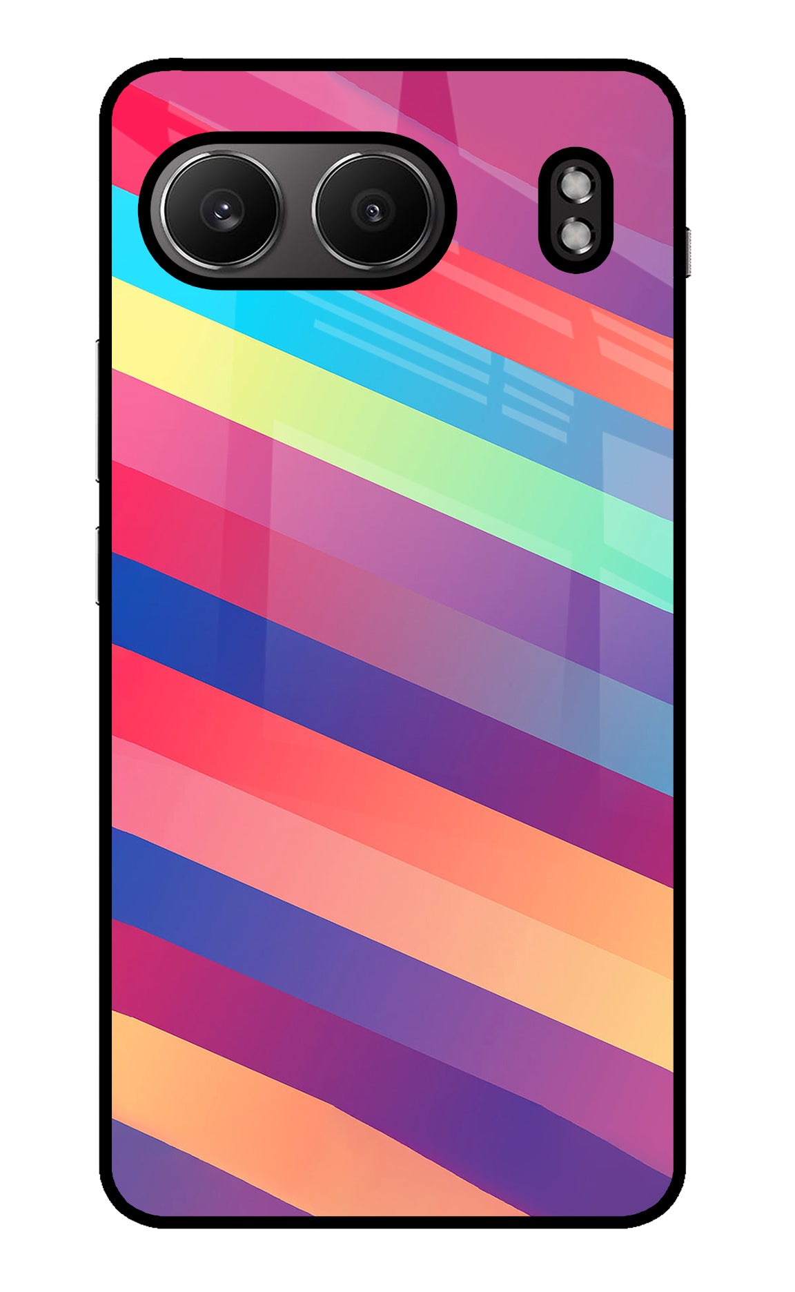 Stripes color OnePlus Nord 4 Back Cover